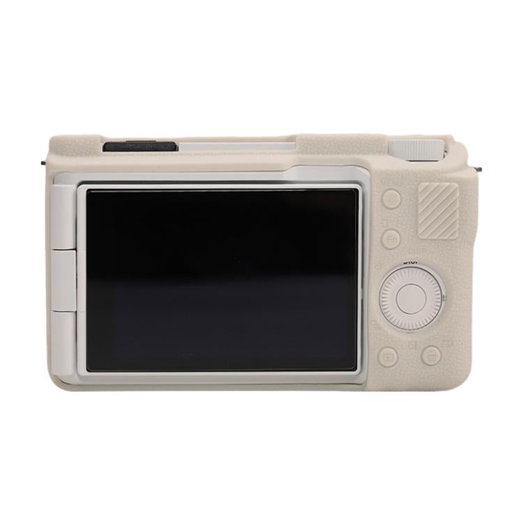 For Sony ZV-E10 II / ZV-E10M2 Litchi Texture Soft Silicone Protective Case