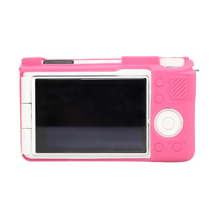 For Sony ZV-E10 II / ZV-E10M2 Litchi Texture Soft Silicone Protective Case
