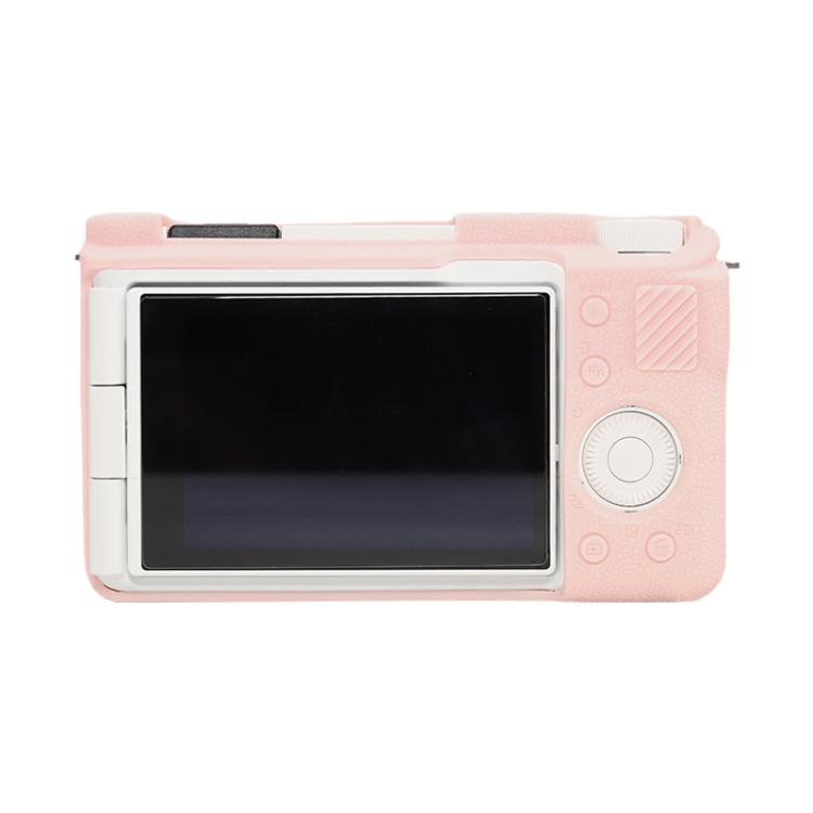 For Sony ZV-E10 II / ZV-E10M2 Litchi Texture Soft Silicone Protective Case