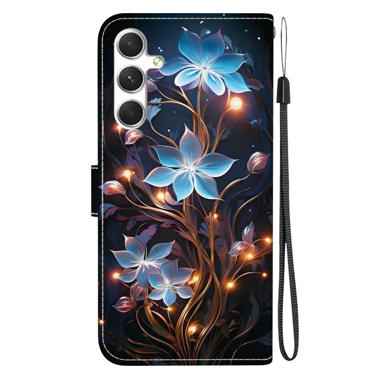 For Samsung Galaxy A05s Crystal Texture Colored Drawing Leather Phone Case