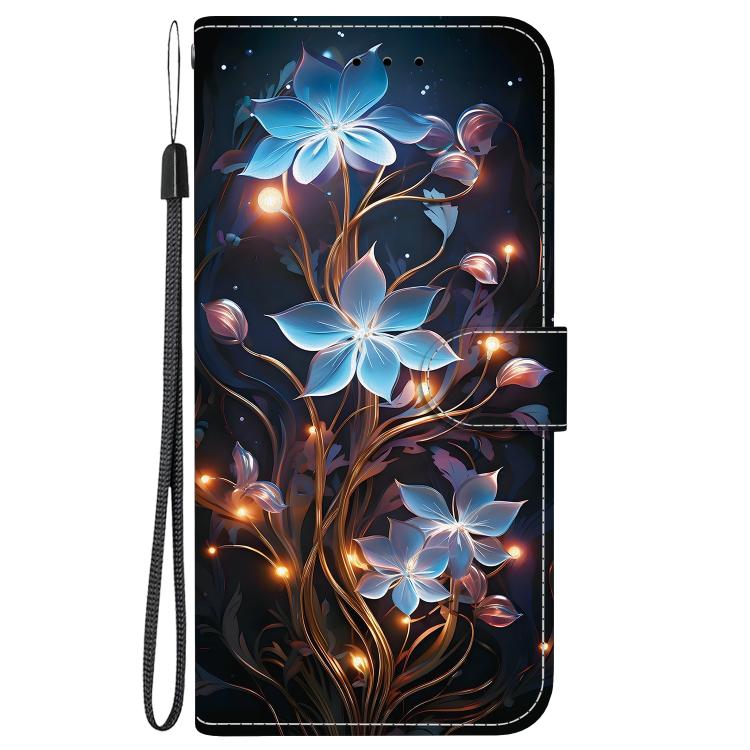 For Samsung Galaxy A05 Crystal Texture Colored Drawing Leather Phone Case