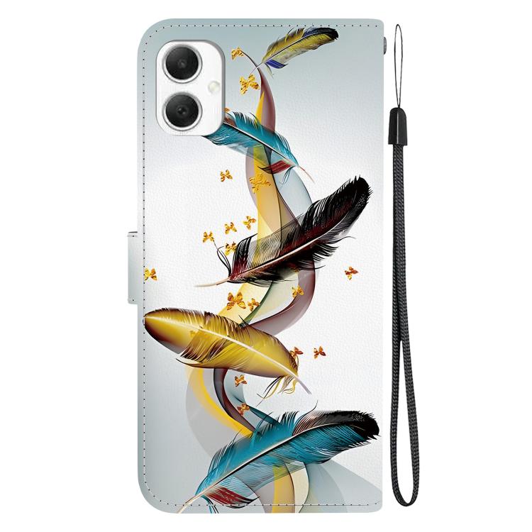For Samsung Galaxy A06 Crystal Texture Colored Drawing Leather Phone Case