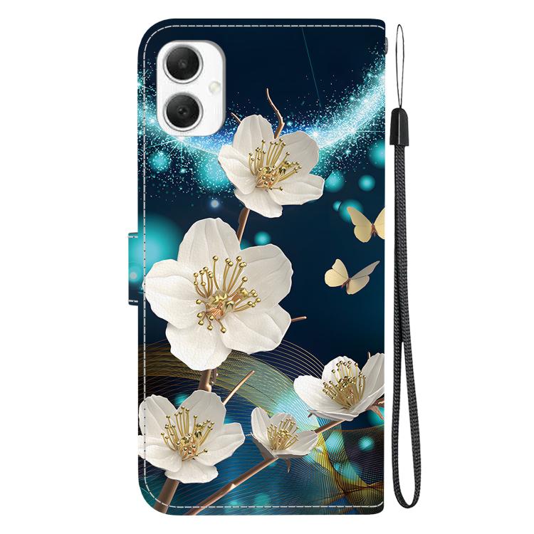 For Samsung Galaxy A06 Crystal Texture Colored Drawing Leather Phone Case