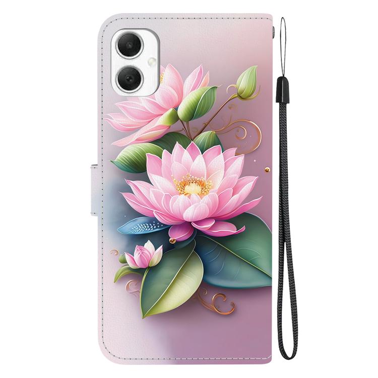 For Samsung Galaxy A06 Crystal Texture Colored Drawing Leather Phone Case