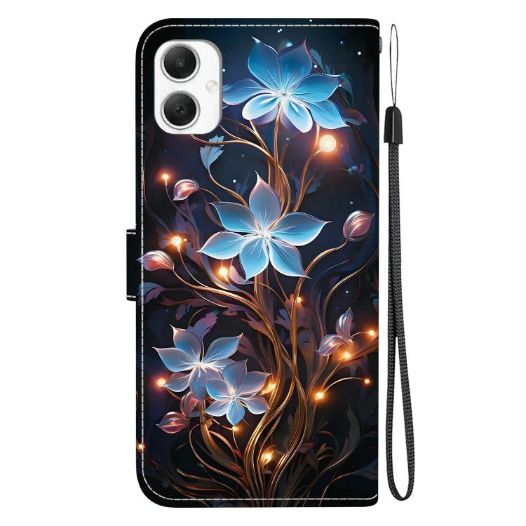 For Samsung Galaxy A06 Crystal Texture Colored Drawing Leather Phone Case