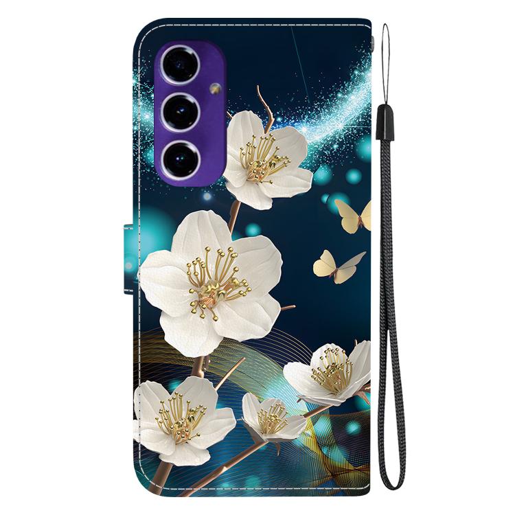 For Samsung Galaxy A16 Crystal Texture Colored Drawing Leather Phone Case
