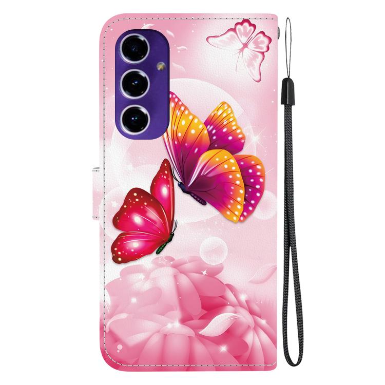 For Samsung Galaxy A16 Crystal Texture Colored Drawing Leather Phone Case