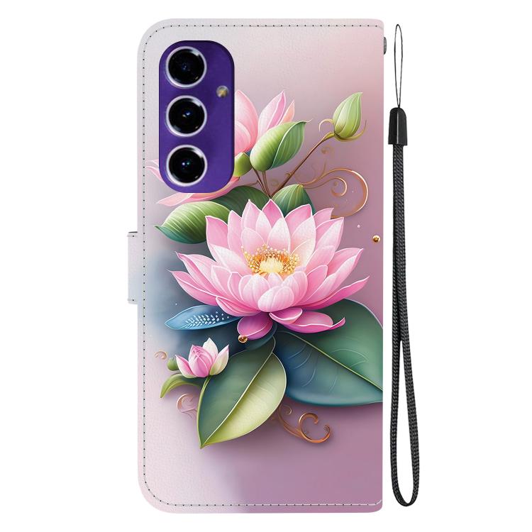 For Samsung Galaxy A16 Crystal Texture Colored Drawing Leather Phone Case