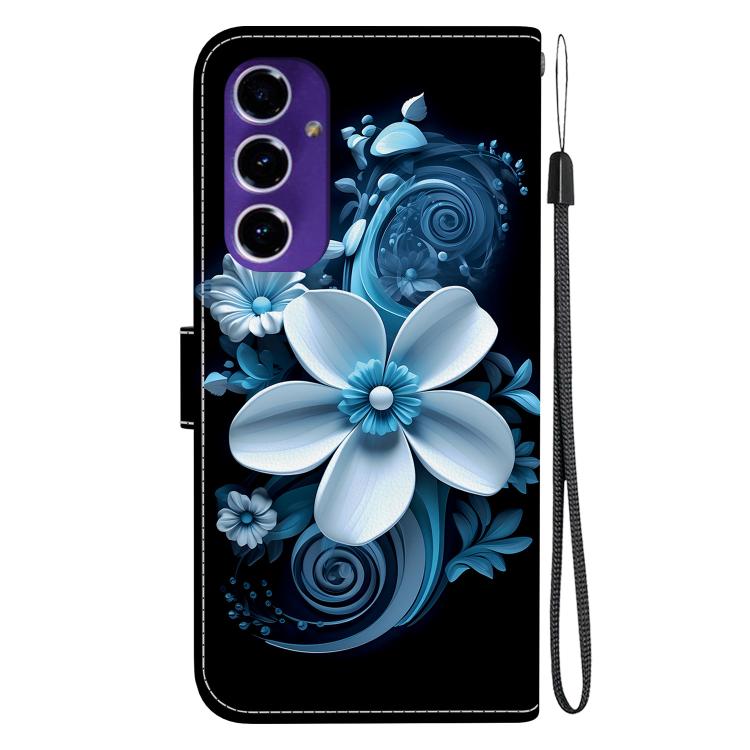 For Samsung Galaxy A16 Crystal Texture Colored Drawing Leather Phone Case