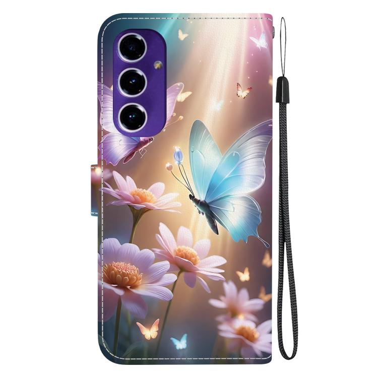 For Samsung Galaxy A16 Crystal Texture Colored Drawing Leather Phone Case
