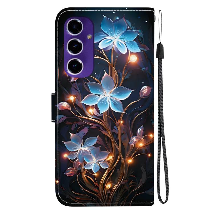 For Samsung Galaxy A16 Crystal Texture Colored Drawing Leather Phone Case