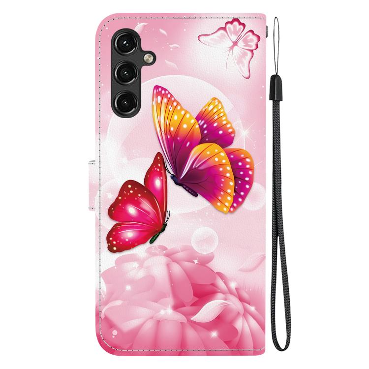 For Samsung Galaxy A14 5G Crystal Texture Colored Drawing Leather Phone Case