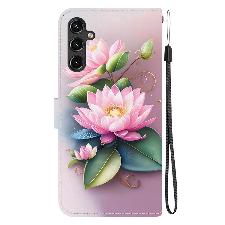 For Samsung Galaxy A14 5G Crystal Texture Colored Drawing Leather Phone Case