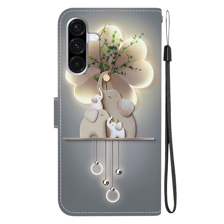 For Samsung Galaxy A26 5G Crystal Texture Colored Drawing Leather Phone Case