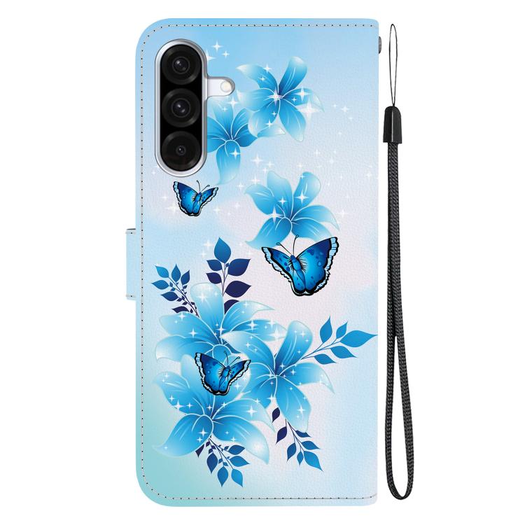 For Samsung Galaxy A26 5G Crystal Texture Colored Drawing Leather Phone Case