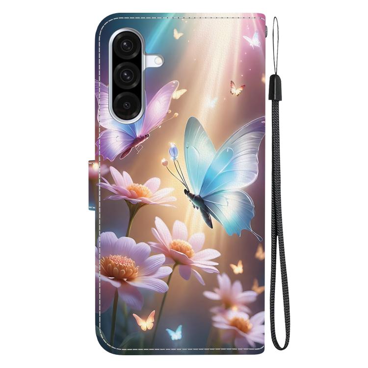 For Samsung Galaxy A26 5G Crystal Texture Colored Drawing Leather Phone Case