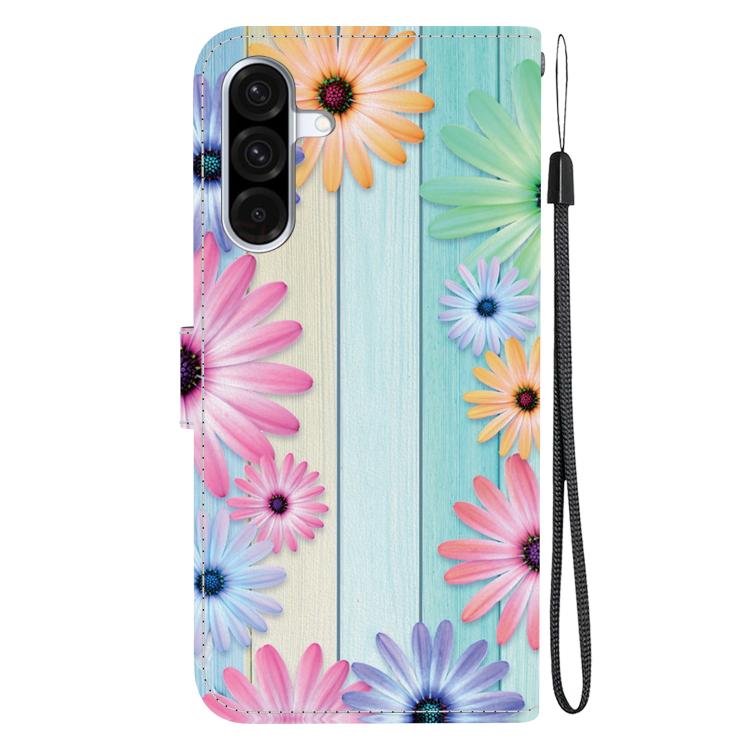 For Samsung Galaxy A26 5G Crystal Texture Colored Drawing Leather Phone Case