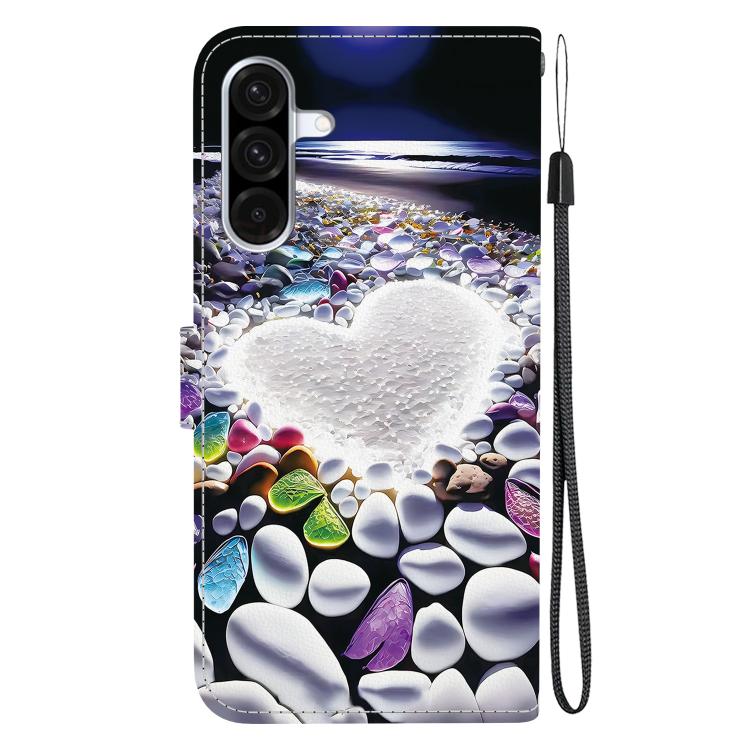 For Samsung Galaxy A26 5G Crystal Texture Colored Drawing Leather Phone Case
