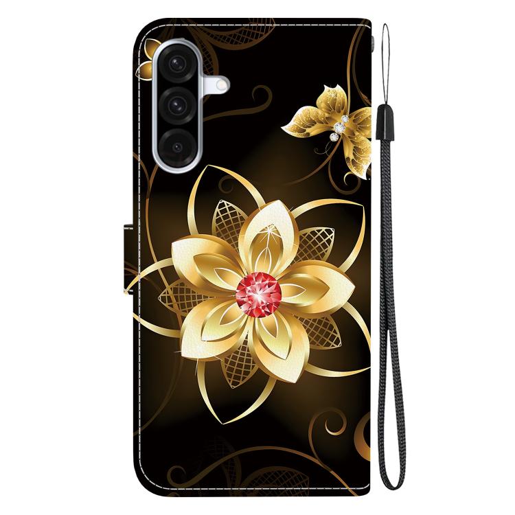 For Samsung Galaxy A36 / A56 5G Crystal Texture Colored Drawing Leather Phone Case