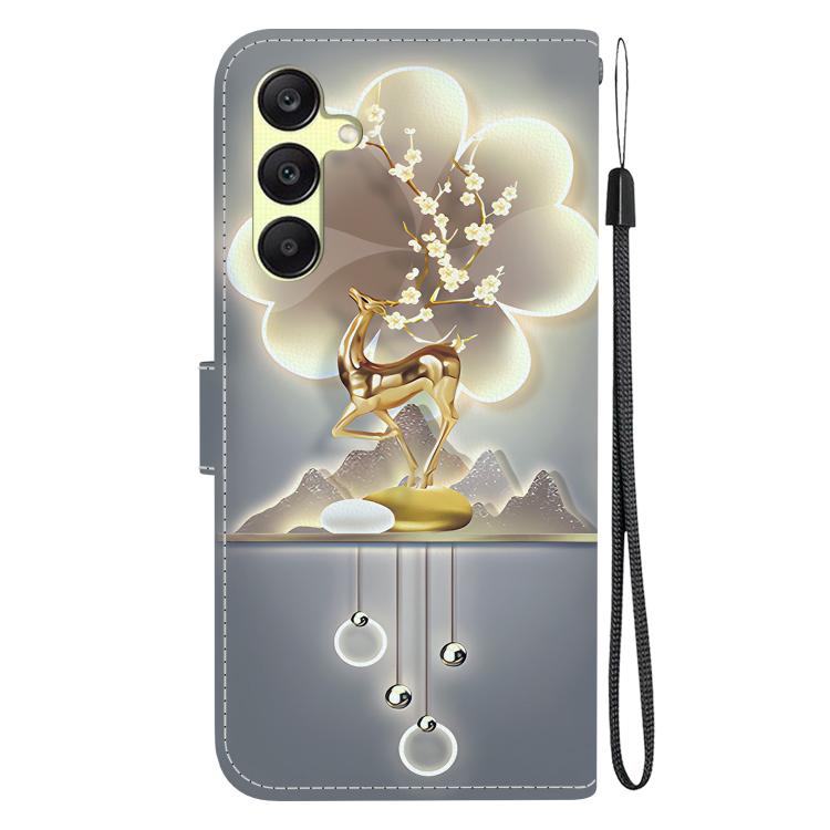 For Samsung Galaxy A25 5G Crystal Texture Colored Drawing Leather Phone Case