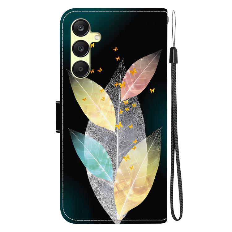 For Samsung Galaxy A25 5G Crystal Texture Colored Drawing Leather Phone Case