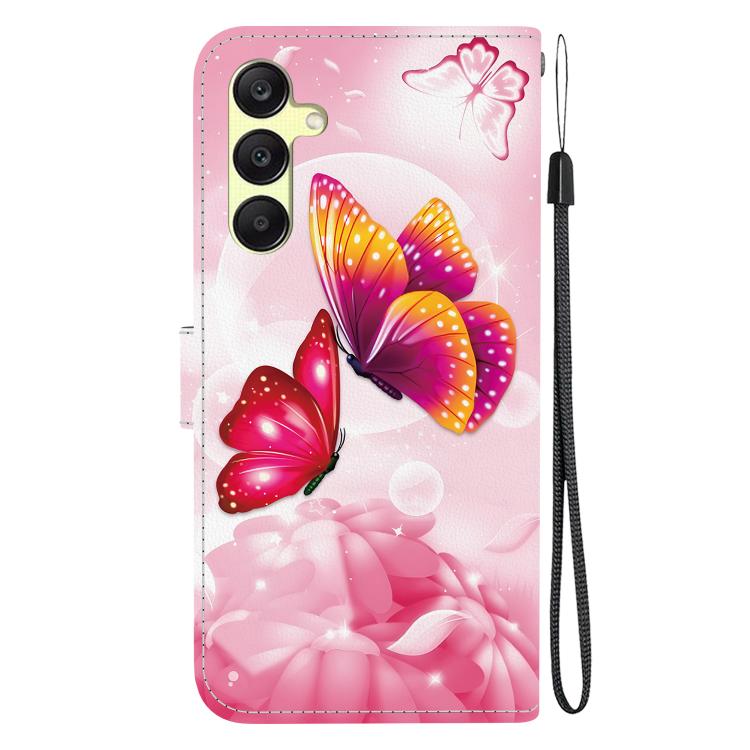 For Samsung Galaxy A25 5G Crystal Texture Colored Drawing Leather Phone Case