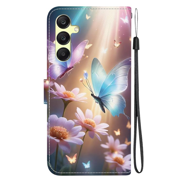 For Samsung Galaxy A25 5G Crystal Texture Colored Drawing Leather Phone Case