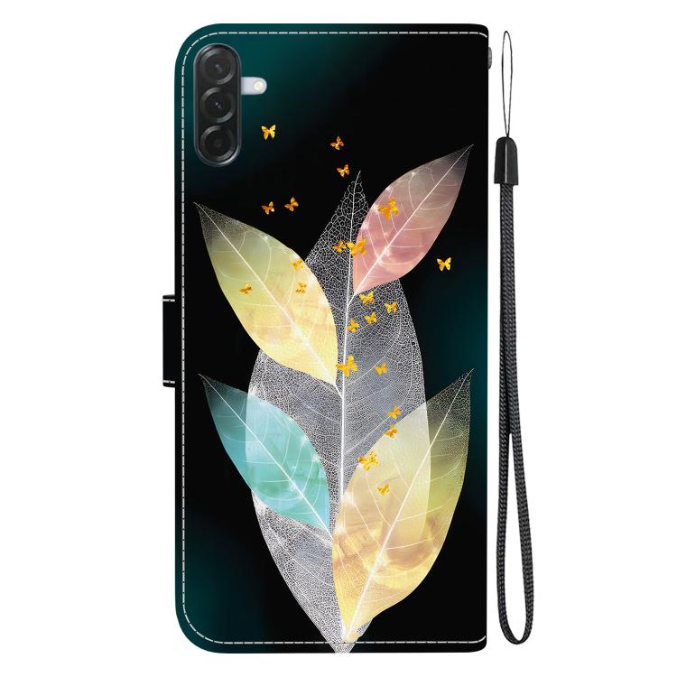 For Galaxy A37 5G / A36 5G Crystal Texture Colored Drawing Leather Phone Case