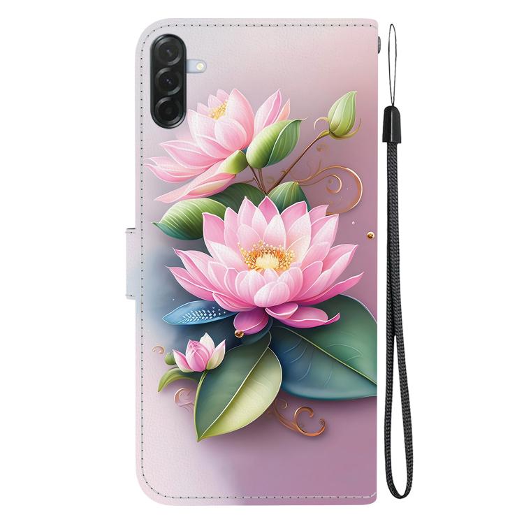 For Galaxy A37 5G / A36 5G Crystal Texture Colored Drawing Leather Phone Case