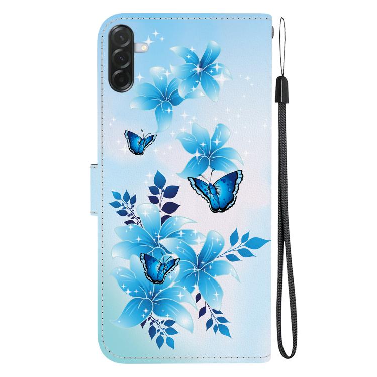 For Galaxy A37 5G / A36 5G Crystal Texture Colored Drawing Leather Phone Case