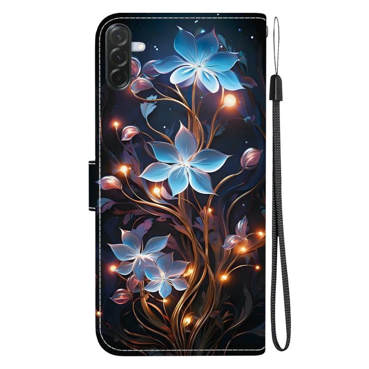 For Galaxy A37 5G / A36 5G Crystal Texture Colored Drawing Leather Phone Case