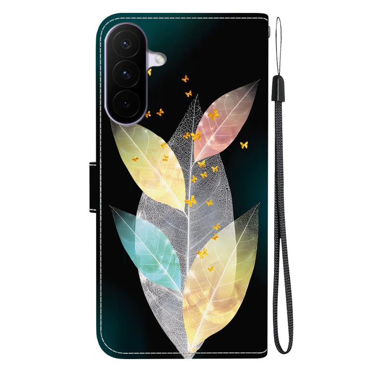 For Galaxy A27 5G Crystal Texture Colored Drawing Leather Phone Case