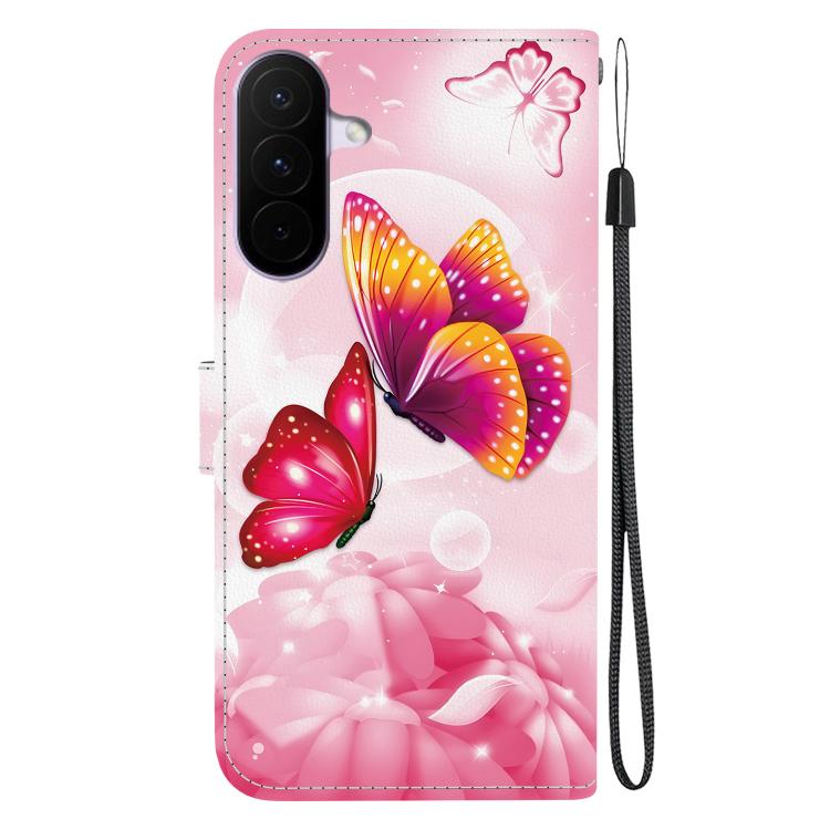 For Galaxy A27 5G Crystal Texture Colored Drawing Leather Phone Case