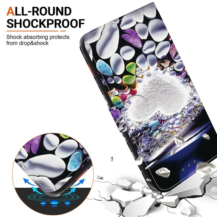 For Galaxy A27 5G Crystal Texture Colored Drawing Leather Phone Case