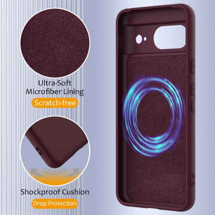 For Google Pixel 8 Shockproof Silicone Magsafe Phone Case