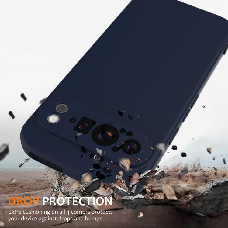 For Google Pixel 9 Pro XL Shockproof Silicone Magsafe Phone Case