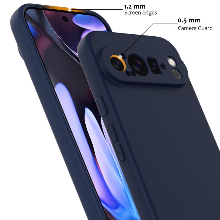 For Google Pixel 9 Pro XL Shockproof Silicone Magsafe Phone Case