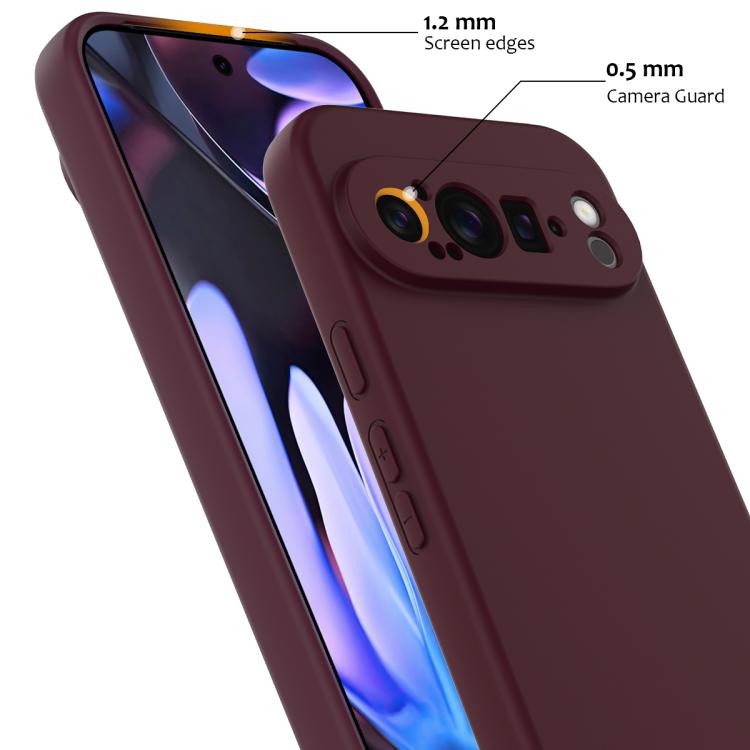 For Google Pixel 9 Pro XL Shockproof Silicone Magsafe Phone Case