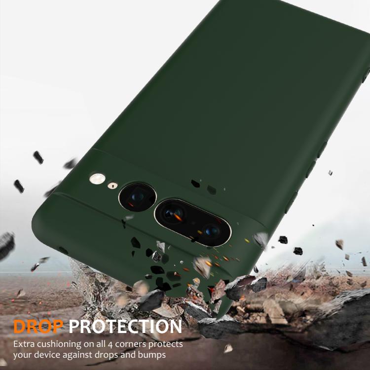 For Google Pixel 7 Pro Shockproof Silicone Magsafe Phone Case