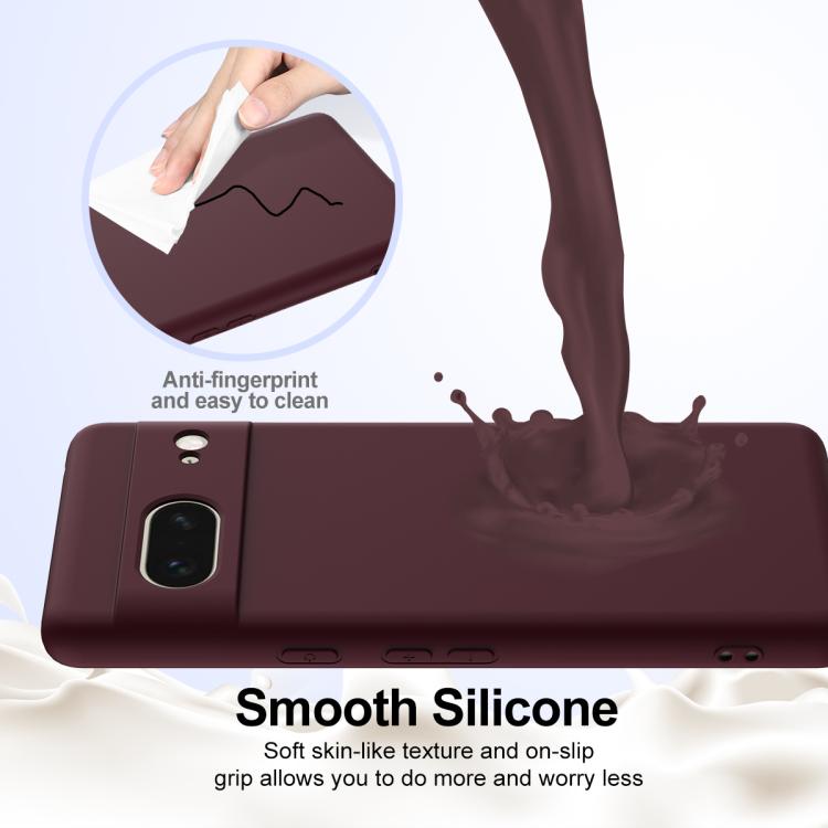 For Google Pixel 7 Shockproof Silicone Magsafe Phone Case