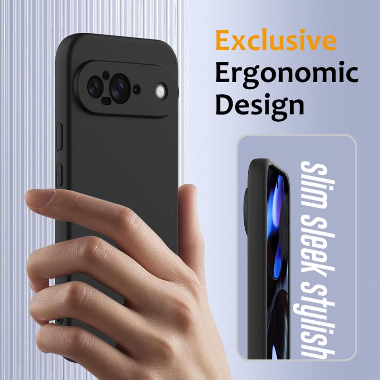 For Google Pixel 9 Shockproof Silicone Magsafe Phone Case