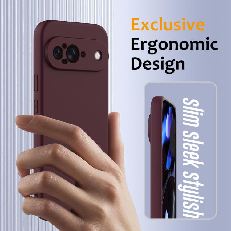 For Google Pixel 9 Shockproof Silicone Magsafe Phone Case