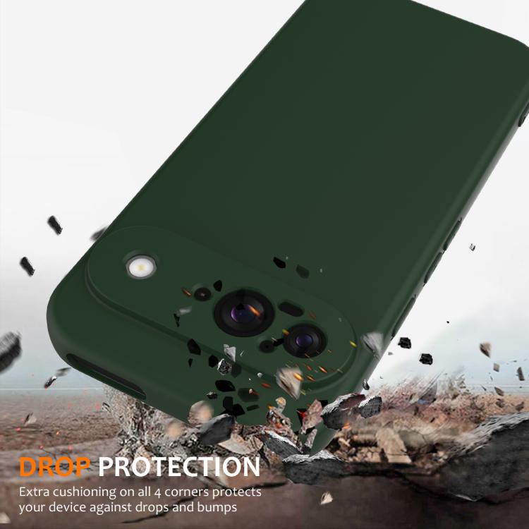 For Google Pixel 9 Shockproof Silicone Magsafe Phone Case