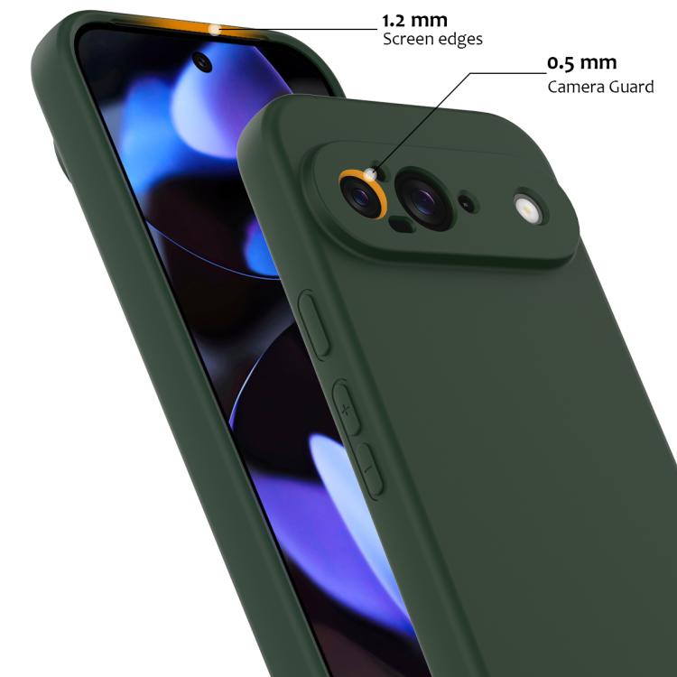 For Google Pixel 9 Shockproof Silicone Magsafe Phone Case