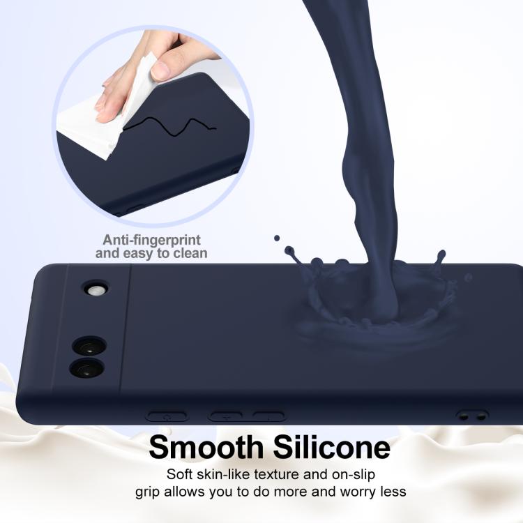 For Google Pixel 6a Shockproof Silicone Magsafe Phone Case