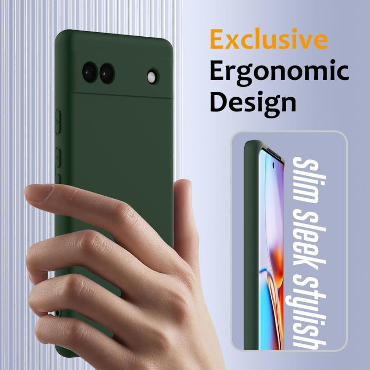 For Google Pixel 6a Shockproof Silicone Magsafe Phone Case
