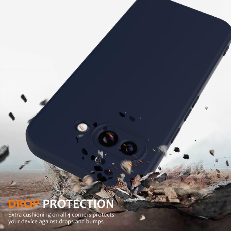For Google Pixel 9a Shockproof Silicone Magsafe Phone Case