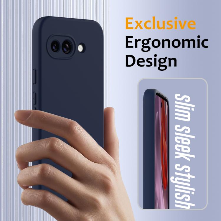 For Google Pixel 9a Shockproof Silicone Magsafe Phone Case