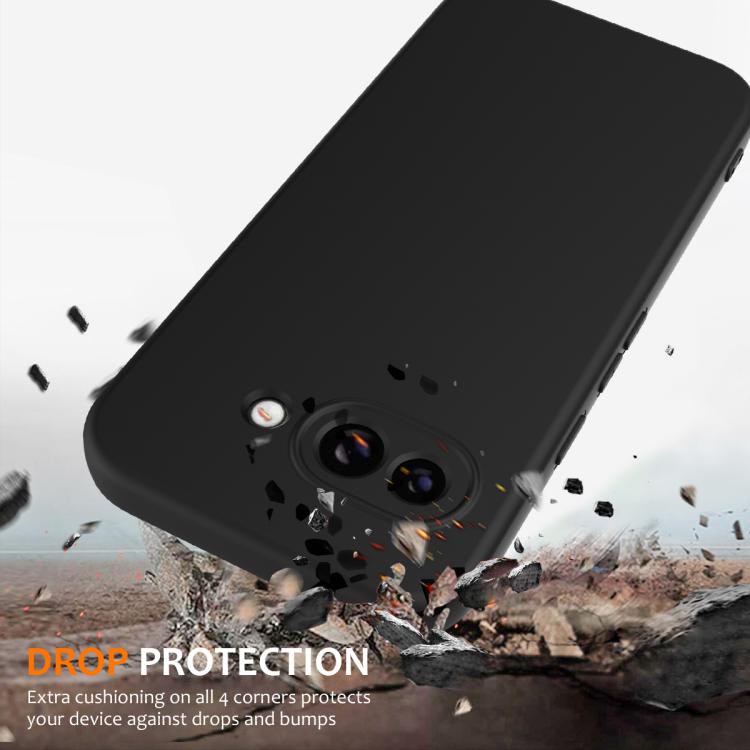 For Google Pixel 9a Shockproof Silicone Magsafe Phone Case