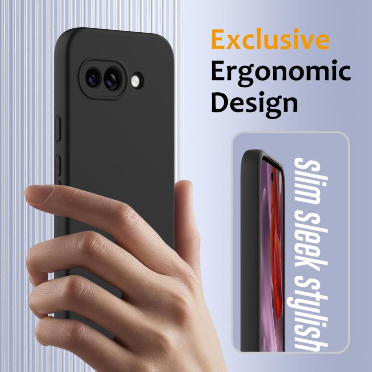For Google Pixel 9a Shockproof Silicone Magsafe Phone Case